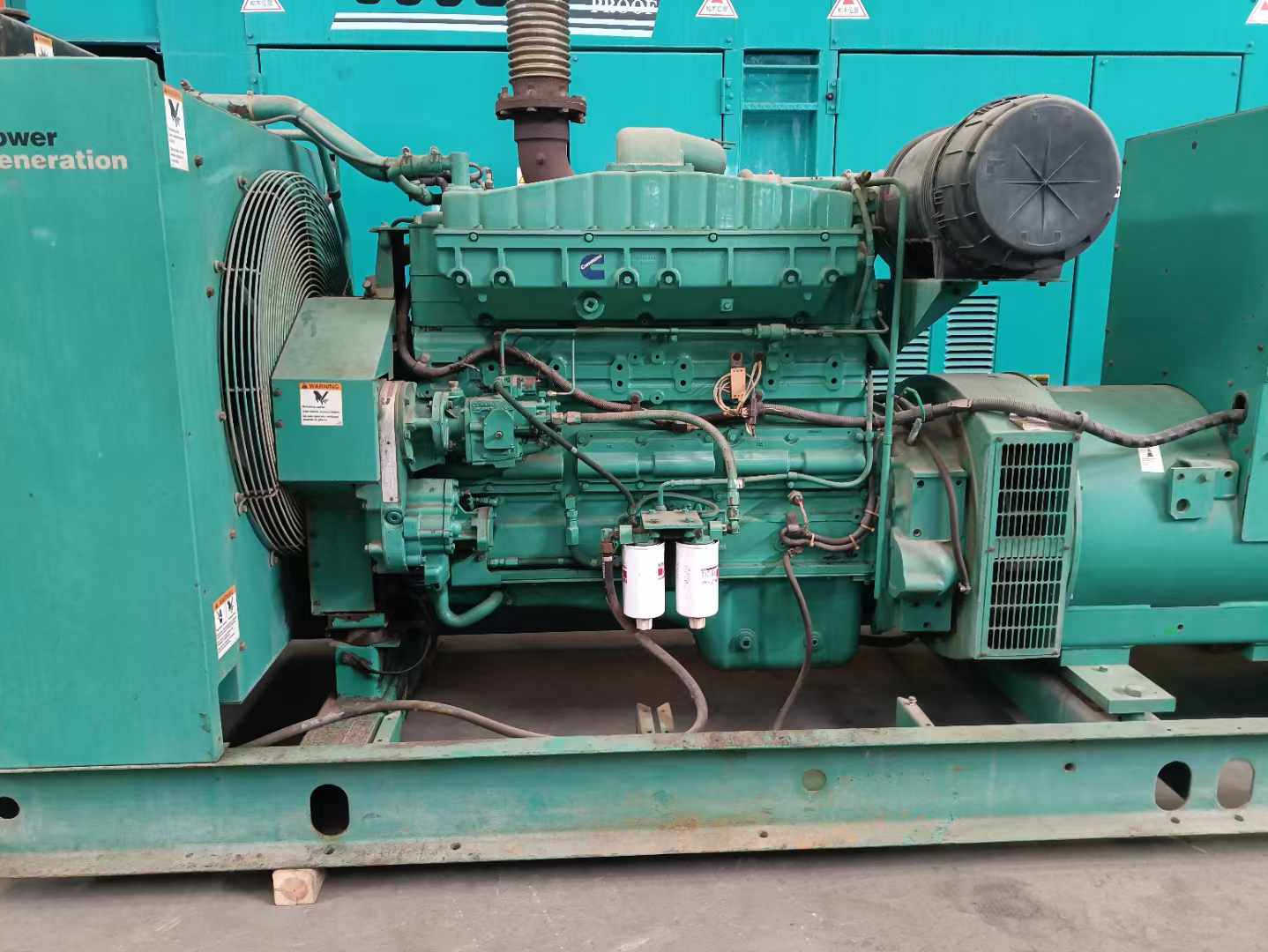 青阳过载会对 600kW 柴油发电机组造成哪些损害?